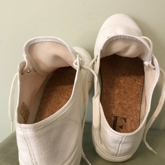 Flattered White Women's Sneakers - Picture 10 of 14